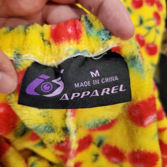 Ultra soft cherry pajama pants - Picture 3 of 5